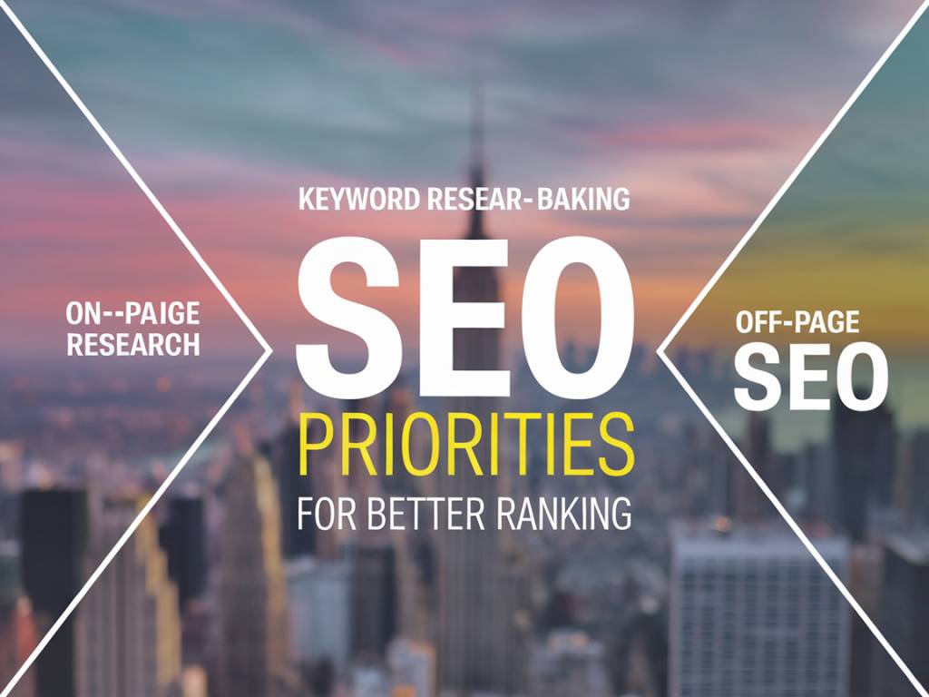 le triptique seo : les priorités pour mieux ranker