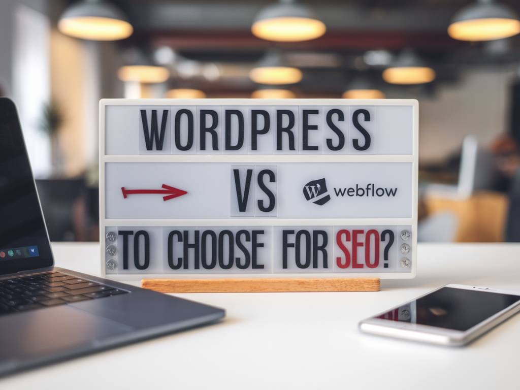 wordpress vs webflow : quel cms choisir pour le seo